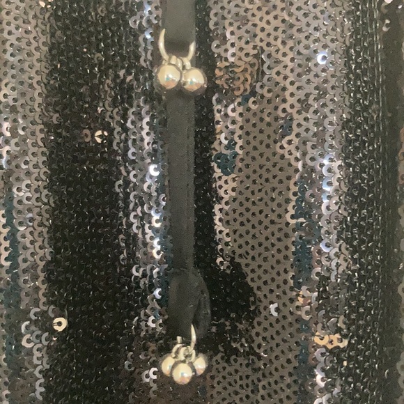 Free people black rose combo sequin dress - Picture 8 of 9